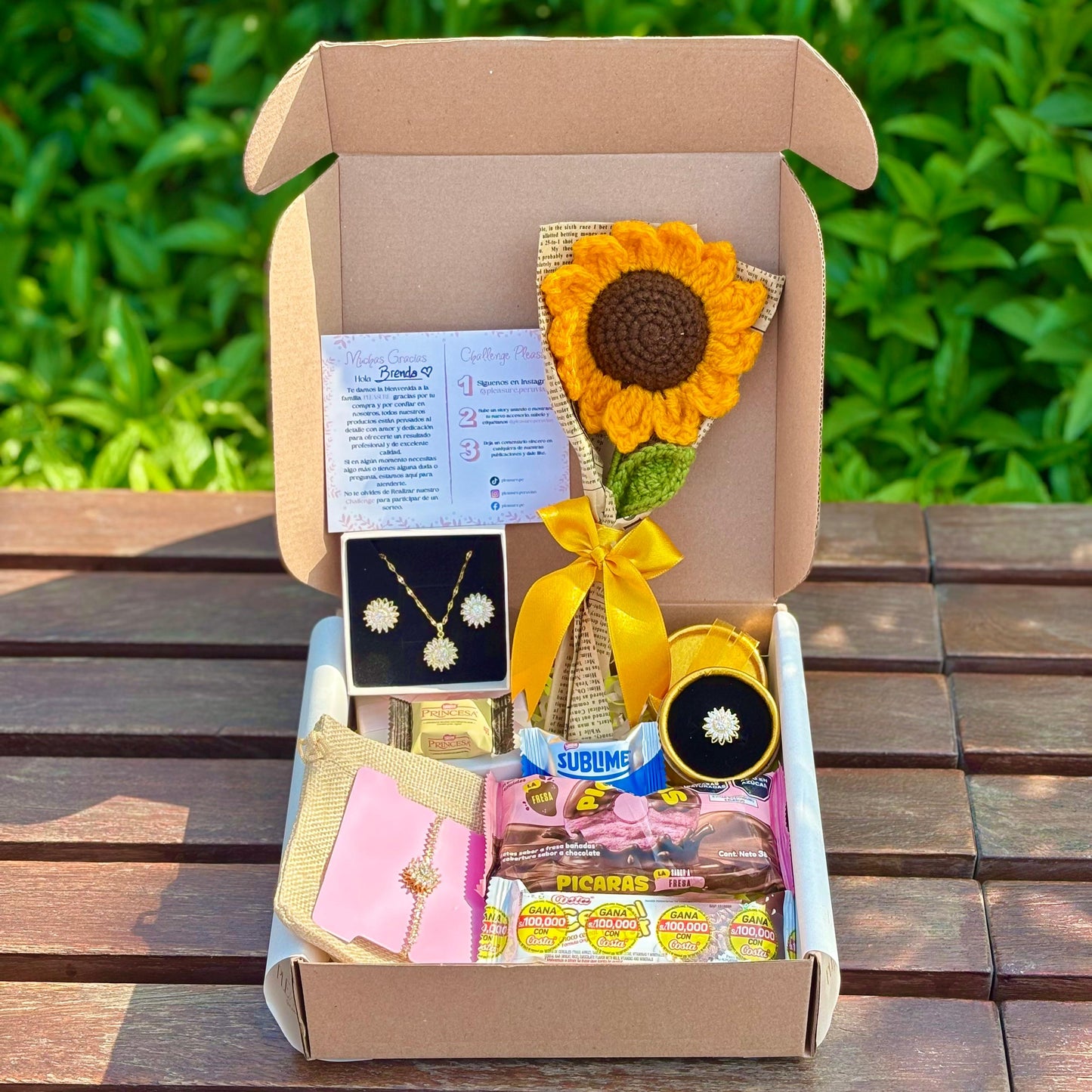 Set Girasoles Pleasure🌻